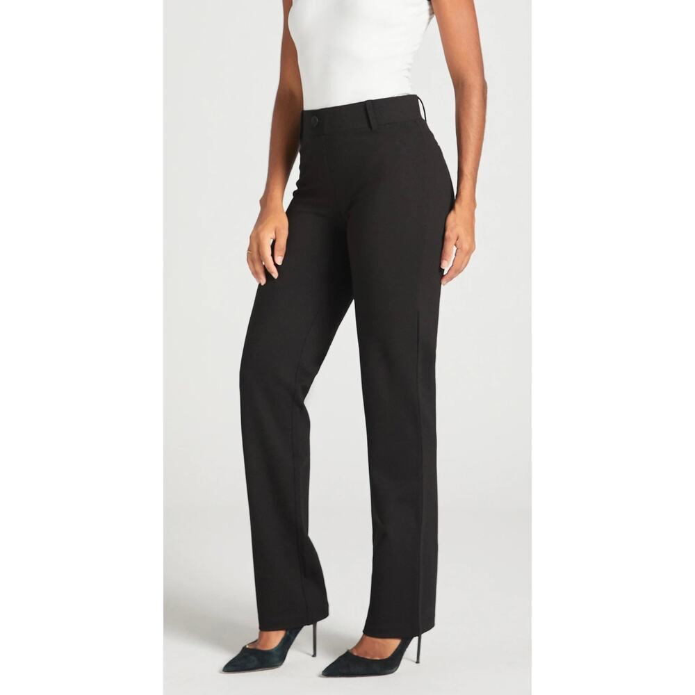 Betabrand Classic DPYP Dress Pant Yoga Pant Straight